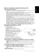 Acer V205HL Guía de inicio rápido