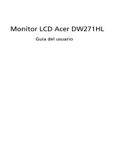Acer DW271HL Manual de usuario