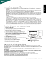 Acer G235H Guía de inicio rápido