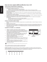 Acer PE270K Guía de inicio rápido