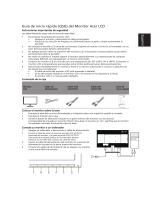 Acer MONITOR LD-2152H LED 21.5" HDMI FULL HD Guía de inicio rápido