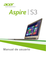 Acer Aspire S3-391 Guía del usuario
