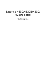 Acer Extensa 4630Z Guía de inicio rápido
