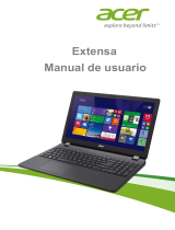 Acer Extensa 2508 Manual de usuario