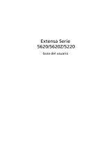 Acer Extensa 5620Z Manual de usuario