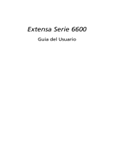 Acer Extensa 6600 Manual de usuario