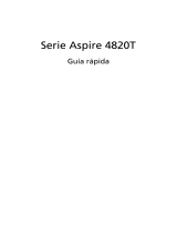 Acer Aspire 4820TG Guía de inicio rápido