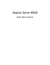 Acer Aspire 4920 Manual de usuario
