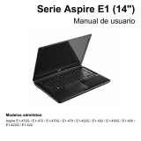 Acer Aspire E1-470 Manual de usuario