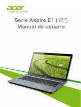 Acer Aspire E1-771 Guía del usuario