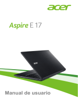 Acer Aspire E5-774 Manual de usuario