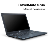 Acer TravelMate 5744Z Manual de usuario