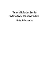 Acer TravelMate 6292 Manual de usuario