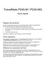 Acer TravelMate P245-M Guía de inicio rápido