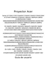 Acer X1285G Manual de usuario
