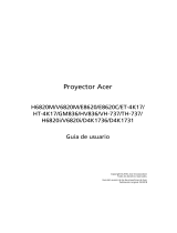 Acer V6820i Manual de usuario