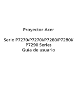 Acer P7280i Manual de usuario
