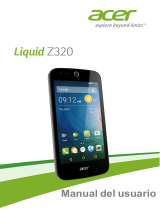 Acer Z320 Manual de usuario