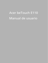 Acer E110 Manual de usuario