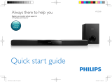 Philips HTL2160/12 Guía de inicio rápido