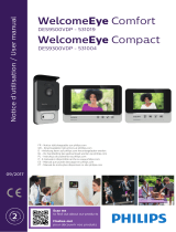 Philips DES9500VDP - WelcomeEye Comfort Manual de usuario
