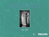 Philips hs 190 microgroove Manual de usuario