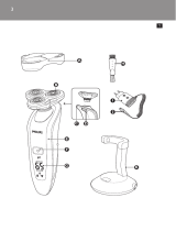 Philips rq 1053 set component Manual de usuario