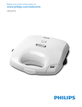 Philips sandwich maker HD2415 Manual de usuario