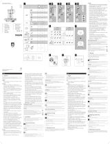 Philips HR7625 Daily Collection Küchenmaschine Manual de usuario