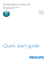 Philips HTB5520 Guía de inicio rápido