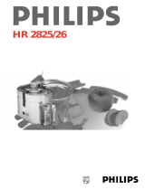 Philips hr 2825 Manual de usuario