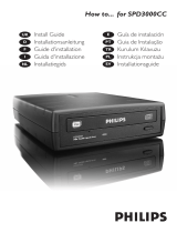 Philips SPD3000CC-05 Manual de usuario