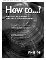 Philips DVDR1640 Manual de usuario