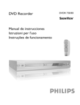 Philips DVDR730/00 Manual de usuario