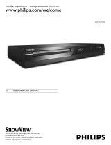 Philips HDR3700 Manual de usuario