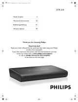 Philips DTR210/12 Manual de usuario
