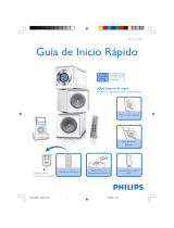 Philips MCM138D Guía de inicio rápido