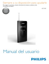 Philips AE1500 Manual de usuario