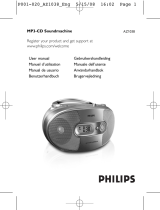Philips AZ1038/12 Manual de usuario