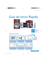 Philips MCD708/12 Guía de inicio rápido