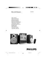 Philips MCM190/22 Manual de usuario