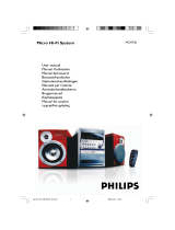 Philips MCM720/12 Manual de usuario