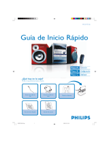 Philips MCM720/12 Guía de inicio rápido