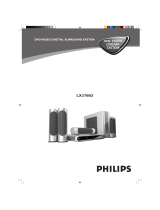 Philips LX3750W Manual de usuario