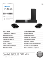 Fidelio B5/12 Manual de usuario