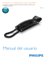 Philips M110W/23 Manual de usuario