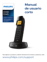 Philips D1401B/34 Información importante