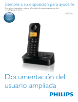 Philips D2001W/23 Manual de usuario
