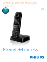 Philips D455 Manual de usuario