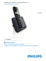 Philips SE1401B/24 Manual de usuario